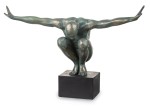 Figurka dekoracyjna sportowiec 31x49x15 134947
