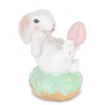 Figurka dekoracyjna wielkanocna królik króliczek 13,5x9x9cm 176428