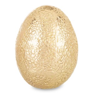 Jajko wielkanocne dekoracyjne złote 13x9,5x9,5 164478