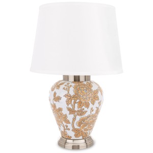 Lampa ceramiczna lampka nocna stołowa 58x37x37 166476