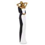 Figurka dekoracyjna para zakochanych w strojach wieczorowych 30x8x6 175468