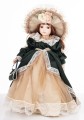 Figurka lalka kolekcjonerska figurka porcelanowa 44x28x33 177057