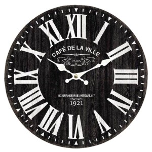 Zegar ścienny do zawieszenia z kolekcji retro  34x34x2 164693