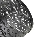 Parasolnik stojący pojemnik na parasole czarny CEDRIC BLACK 45x24