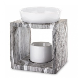 Kominek zapachowy ceramiczny do olejków aromaterapii wosków tealight  13x10x10 163947