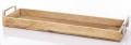 Taca dekoracyjna drewniana drzewo mango 8x60,5x18 172279