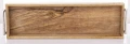 Taca dekoracyjna drewniana drzewo mango 8x60,5x18 172279