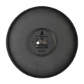 Zegar ścienny biało brązowy cichy mechanizm 34cm HTBE9316