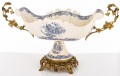 Patera dekoracyjna stylowa duża ceramiczna  28x51x20,5 182449