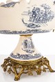 Patera dekoracyjna stylowa duża ceramiczna  28x51x20,5 182449