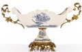 Patera dekoracyjna stylowa duża ceramiczna  28x51x20,5 182449