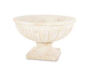 Osłonka donica doniczka cementowa beżowa 12,5x20x20 182259