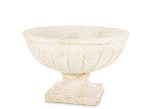 Osłonka donica doniczka cementowa beżowa 12,5x20x20 182259