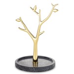 Stojak na biżuterię drzewko dekoracyjne marmurowa podstawa 22x15,5x14 164409