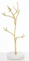 Stojak na biżuterię drzewko dekoracyjne marmurowa podstawa 30x15x13 181531