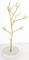 Stojak na biżuterię drzewko dekoracyjne marmurowa podstawa 30x15x13 181531