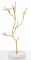Stojak na biżuterię drzewko dekoracyjne marmurowa podstawa 30x15x13 181531