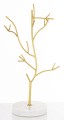 Stojak na biżuterię drzewko dekoracyjne marmurowa podstawa 30x15x13 181531