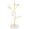 Stojak na biżuterię drzewko dekoracyjne marmurowa podstawa 30x15x13 181531