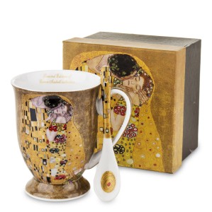Kubek z łyżeczką  Gustav Klimt The Kiss 99853