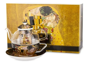Czajnik z filiżanką 300ml Gustav Klimt Tea For One 182757