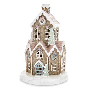 Domek dekoracyjny Świąteczny  Led 32x21x21 172508