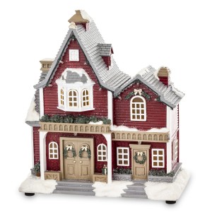 Domek dekoracyjny Świąteczny  Led  28x25x13,5 172585