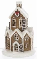 Domek dekoracyjny Świąteczny  Led 22x14,5x14,5 160760