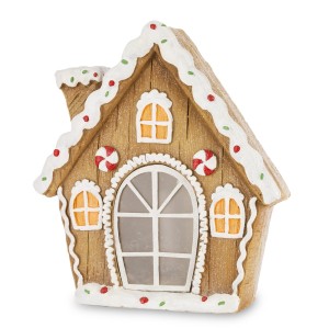 Domek dekoracyjny Świąteczny  Led 31x29x10 160405