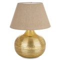 Lampa metalowa lampka nocna stołowa złota 52x40,5x40,5 180097