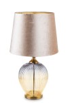 Lampa szklana lampka nocna stołowa 63x36x36 138560