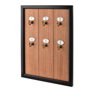 Drewniana ramka skrzynka szafka na klucze drewniana STACY  40x30x1,5 HTYK0236