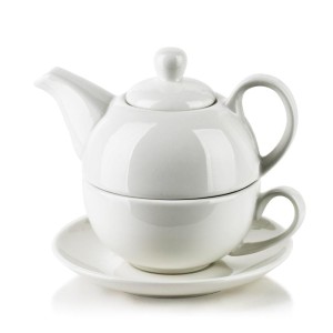 Czajnik z filiżanką dzbanek imbryk tea for one HTNF0946