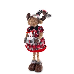 Figurka dekoracyjny świąteczny Renifer 65x20x15 173187
