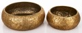 Donica osłonka doniczka doniczki metalowe Kpl. 2 szt 35/26 cm 175645