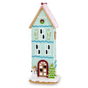 Domek dekoracyjny Świąteczny Led 32,5x12,5x9,5 165332