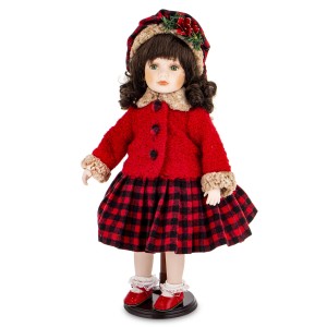 Figurka lalka kolekcjonerska figurka porcelanowa 49x27x26 181982