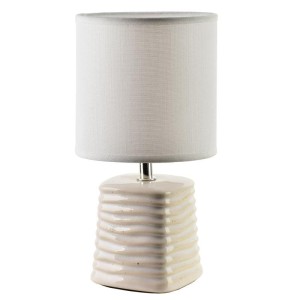 Lampa ceramiczna lampka nocna stołowa LETI 28,5x14cm HTLA2247-SR