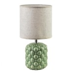 Lampa ceramiczna lampka nocna stołowa LETI 28,5x14cm HTLA2292-SR