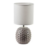 Lampa ceramiczna lampka nocna stołowa LETI 28,5x14cm HTLA2339-SR
