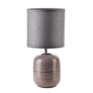 Lampa ceramiczna lampka nocna stołowa LETI 28,5x14cm HTLA2414-SR