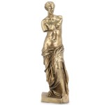 Figura dekoracyjna złota kobieta Venus 48x16x14 166077