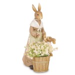 Figurka dekoracyjna wielkanocna królik 25x13x14 175920