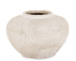 Wazon osłonka ceramiczna jasna  15,5x21,5x21,5 - 184082
