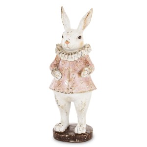 Figurka dekoracyjna wielkanocna królik 27,5x10,5x9,5 183074