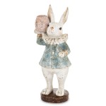 Figurka dekoracyjna wielkanocna królik 27,5x10,5x9,5 183075