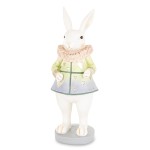 Figurka dekoracyjna wielkanocna królik 28x10,5x9 183077