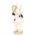 Figurka dekoracyjna wielkanocna królik 28x11x9,5 183078