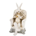Figurka dekoracyjna wielkanocna królik 18x9,5x9,5 175239