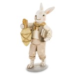 Figurka dekoracyjna wielkanocna królik 13,5x5,5x6 175270